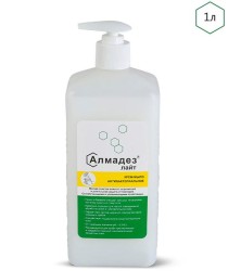 Алмадез-Лайт мыло-крем антибактериальное 1 л. (насос-дозатор)
