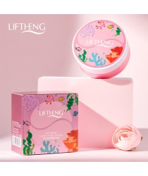 Патчи косметические гидрогелевые LIFTHENG Sakura Seaweed Soothingс экстрактом цветов вишни и морских водорослей