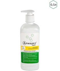 Алмадез-Лайт (мыло-крем антибактериальное), 0,5 л. (насос-дозатор)